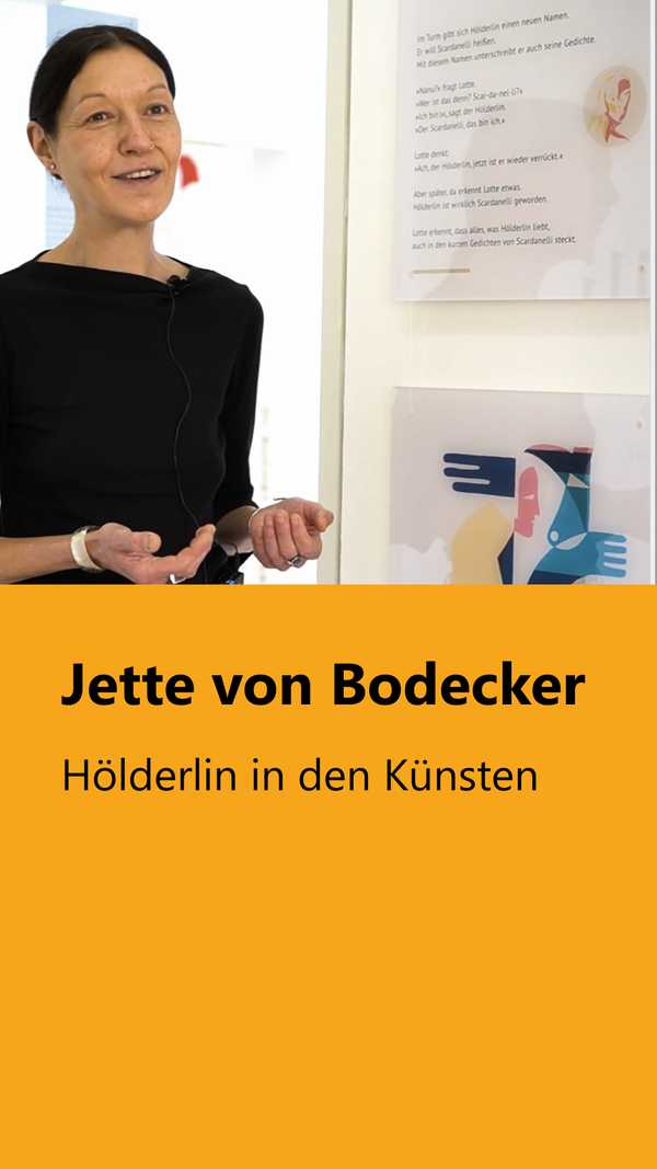 Titelbild Live Hölderlin in den Künsten – Jette von Bodecker II