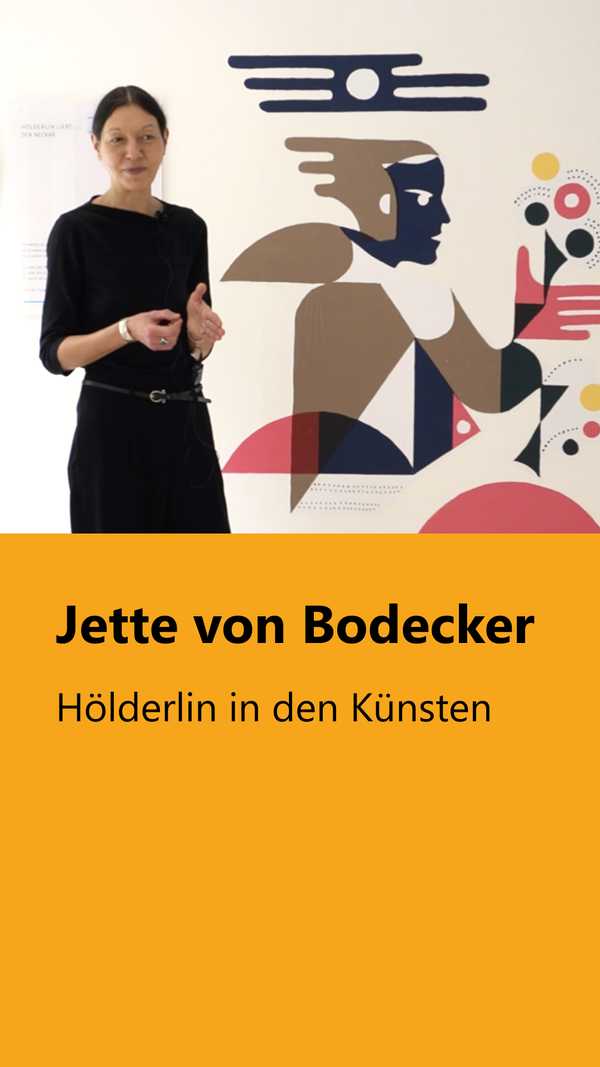 Titelbild Live Hölderlin in den Künsten – Jette von Bodecker I